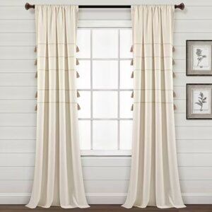Target Lush Décor Tasseled Curtains (Pair of 2)